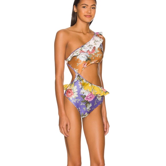 ZIMMERMANN Frill Cut Out Swimsuit - Picture 5 of 15